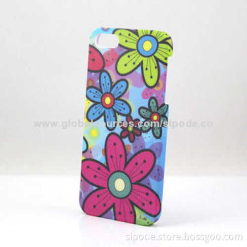 Custom Stylish Hard PC Water Transfer Print Case for Iphone 5S